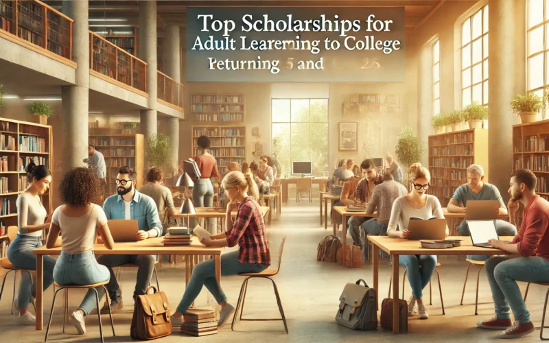 Top Scholarships for Adult Learners Returning to College in 2025 and 2026: Complete Guide