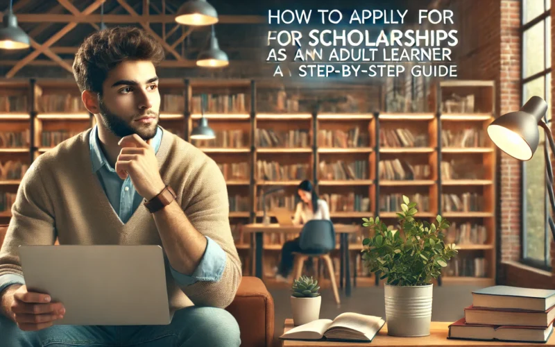 How to Apply for Scholarships as an Adult student: A Step-by-Step Guide