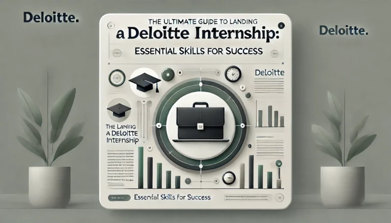 The Ultimate Guide to Landing a Deloitte Internship: Essential Skills for Success