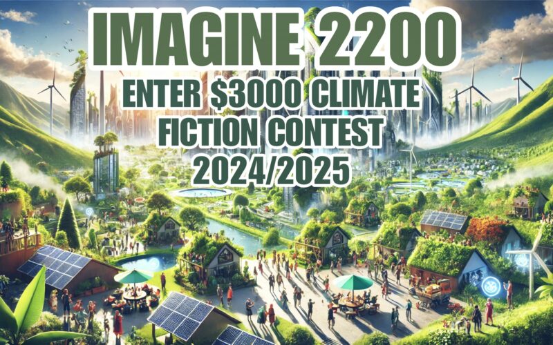 Imagine 2200 climate fiction contest in 2024, 2025.