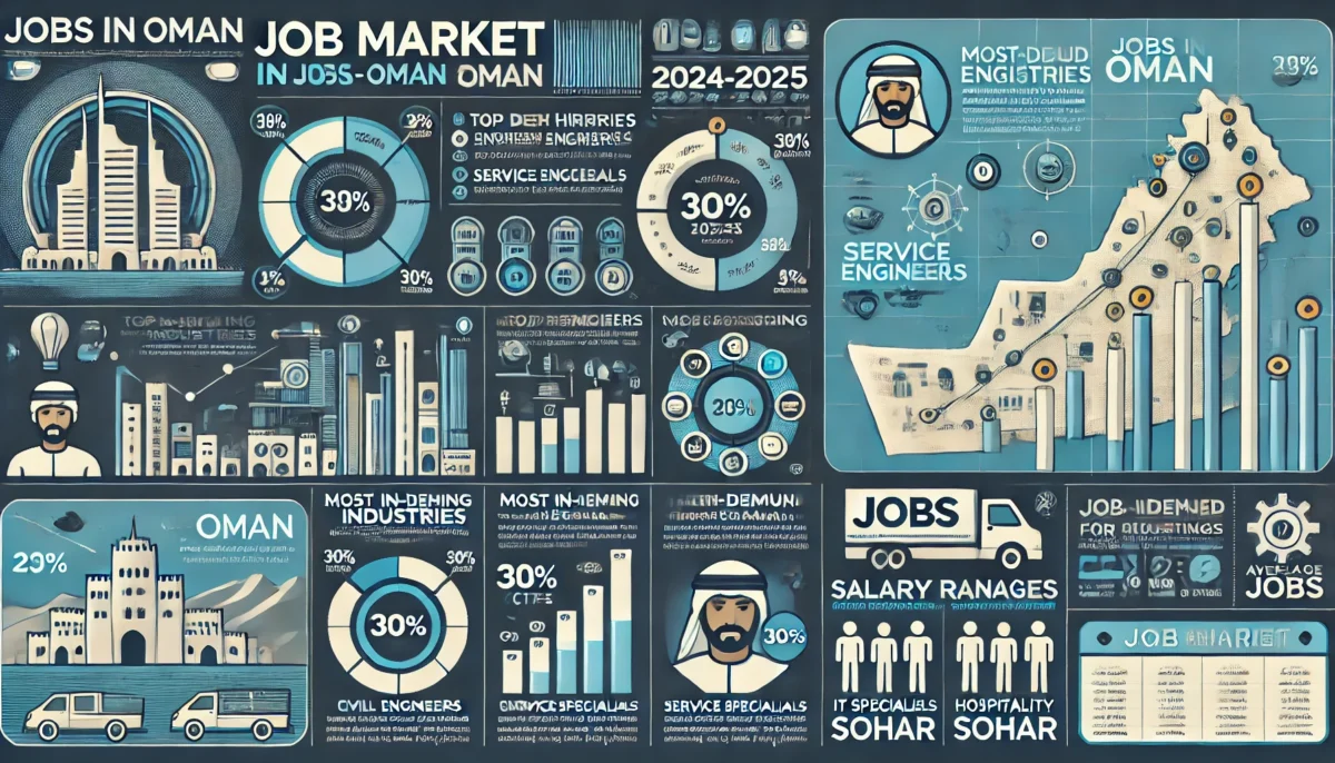 Jobs market statistics, Oman Jobs for Foreigners 2024-2025