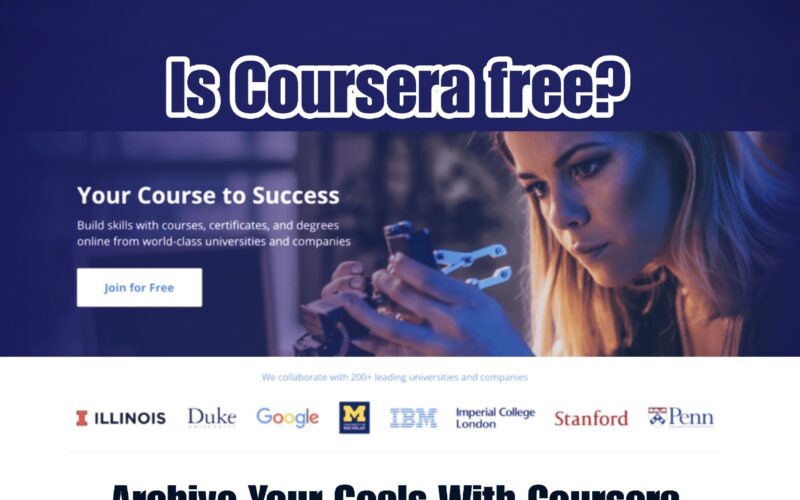 Browsing Coursera courses online to learn how to audit Coursera courses for free.