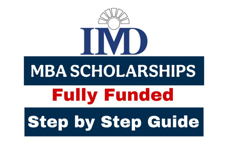 fully funded MBA scholarships