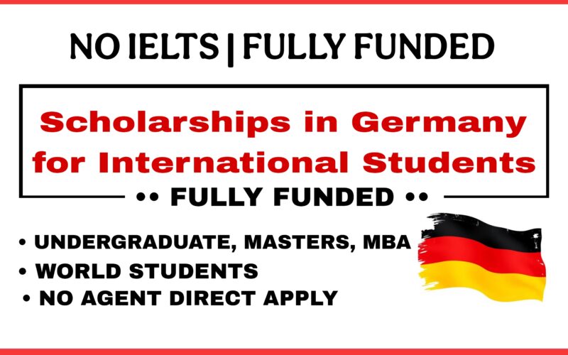 Fully Funded Scholarships in Germany for International Students 2025