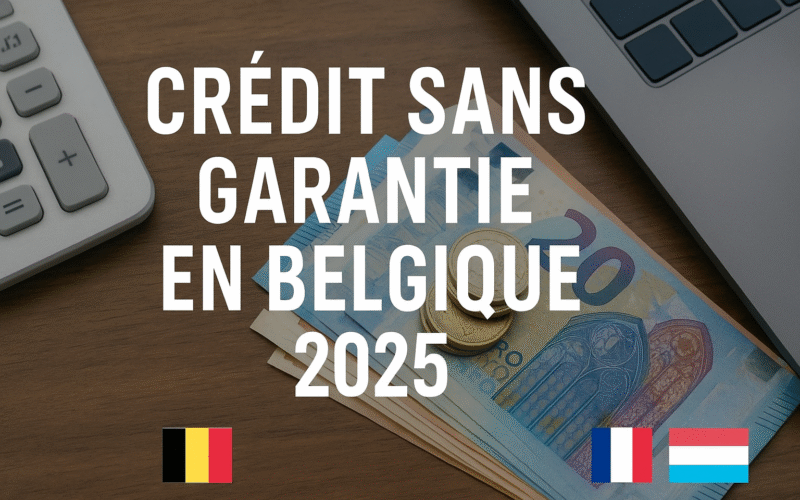 Crédit Sans Garantie en Belgique 2025 – Comparatif Et Meilleures Offres