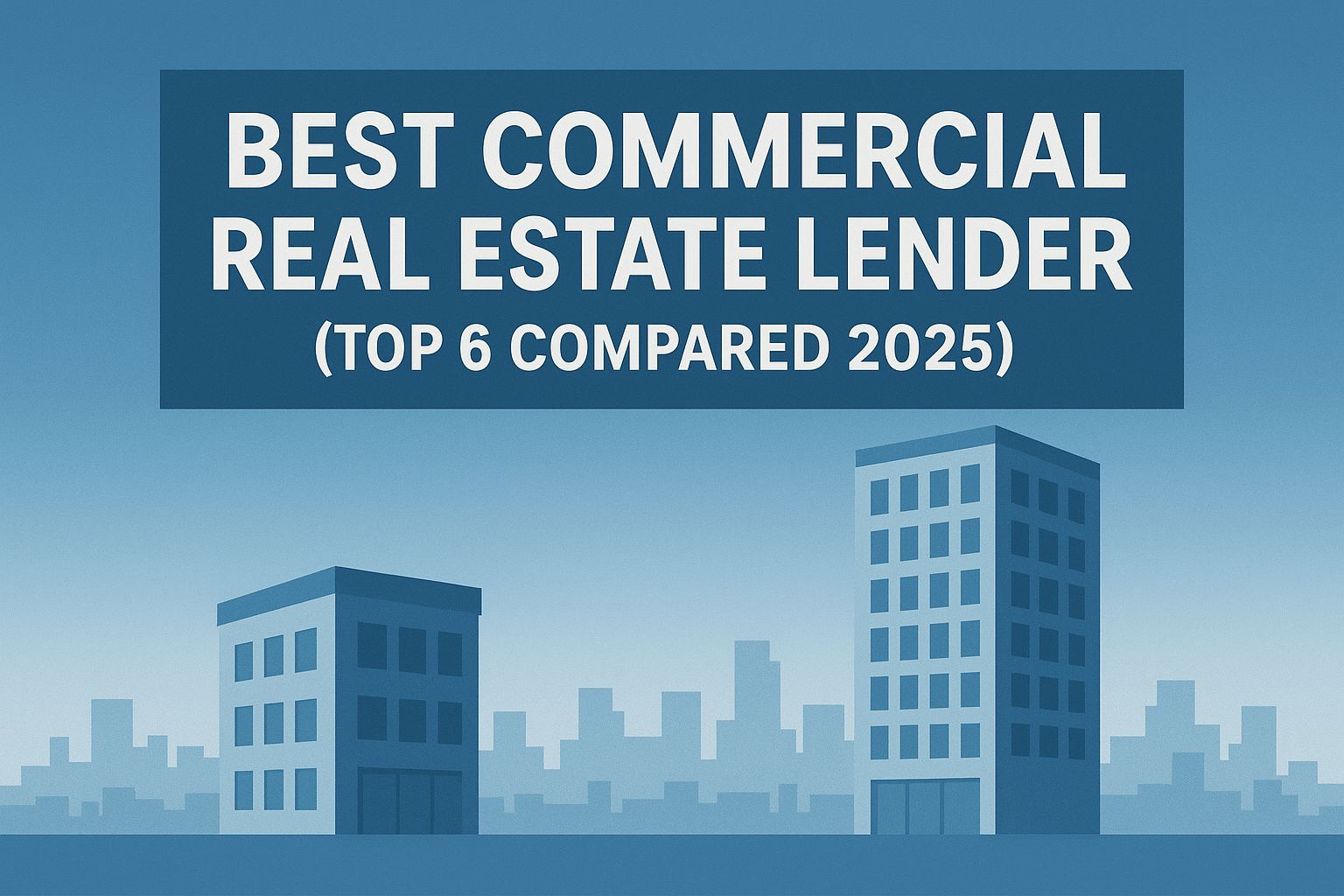 Best Commercial Real Estate Lenders (Top 6 Compared 2025)